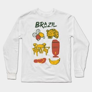 Brazil Long Sleeve T-Shirt